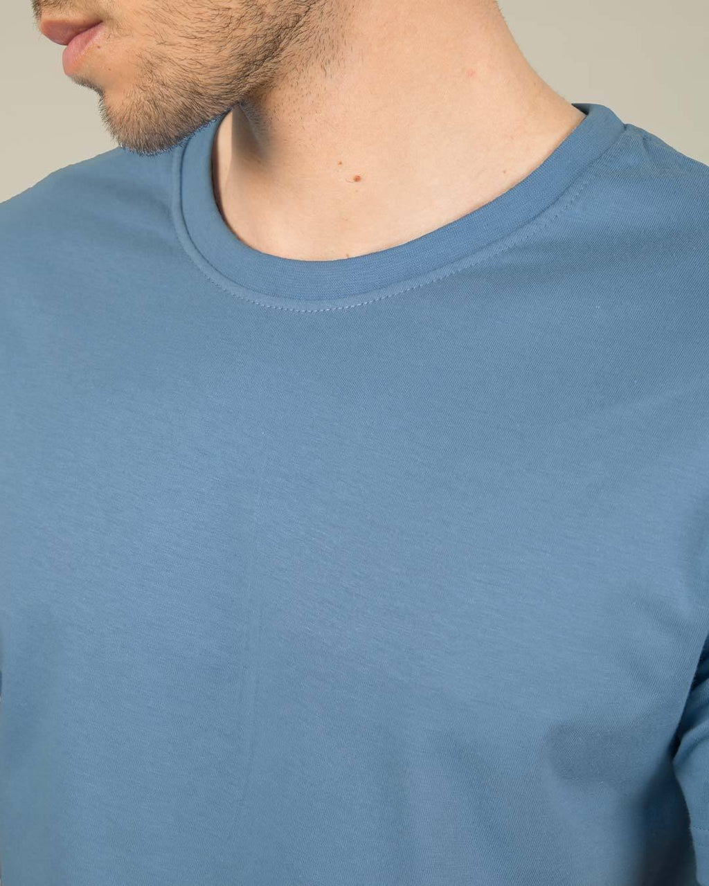 T-shirts-V neck-Cotton-Floral