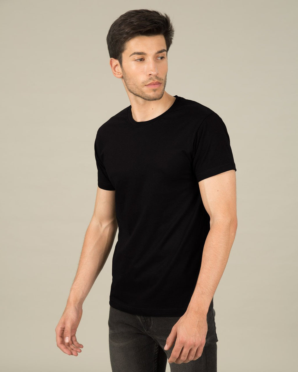 T-shirts-V neck-Cotton-Floral