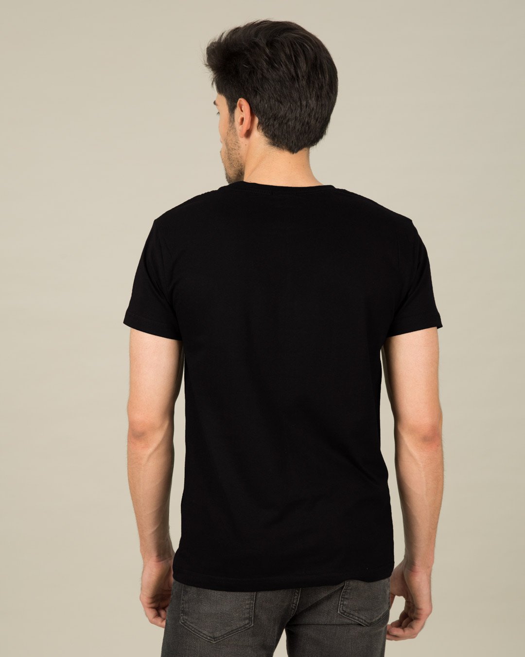T-shirts-V neck-Cotton-Floral