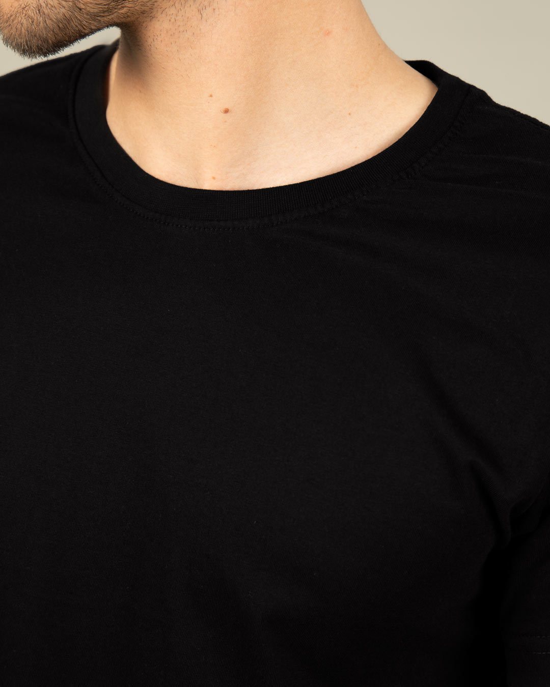 T-shirts-V neck-Cotton-Floral